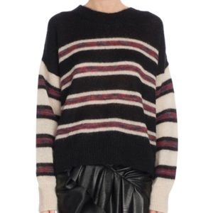 Isabel Marant Russel striped Mohair sweater size 40